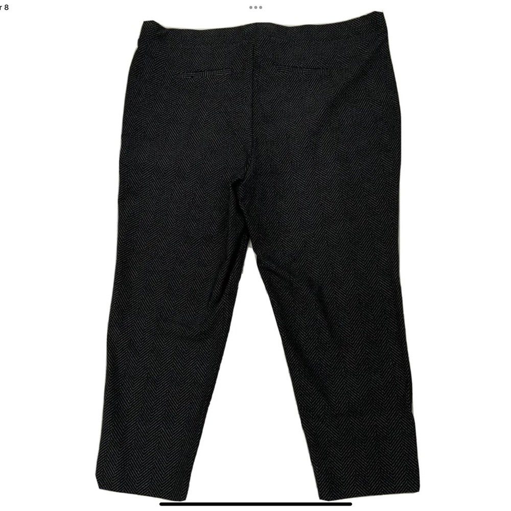 Torrid Luxe Ponte Pull On Tapered Pants Herringbone Career 3X Stretch New
